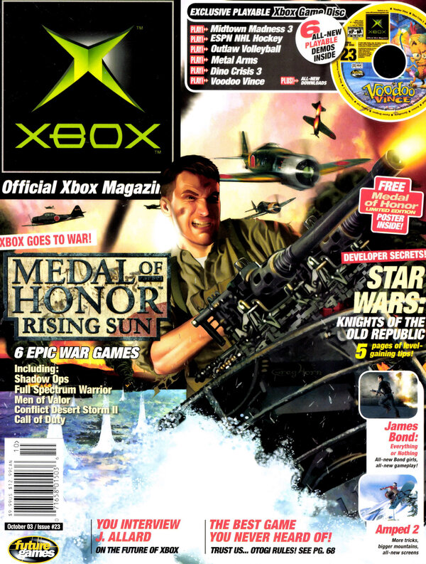 Official Xbox Magazine Issue 23 (October 2003) cover